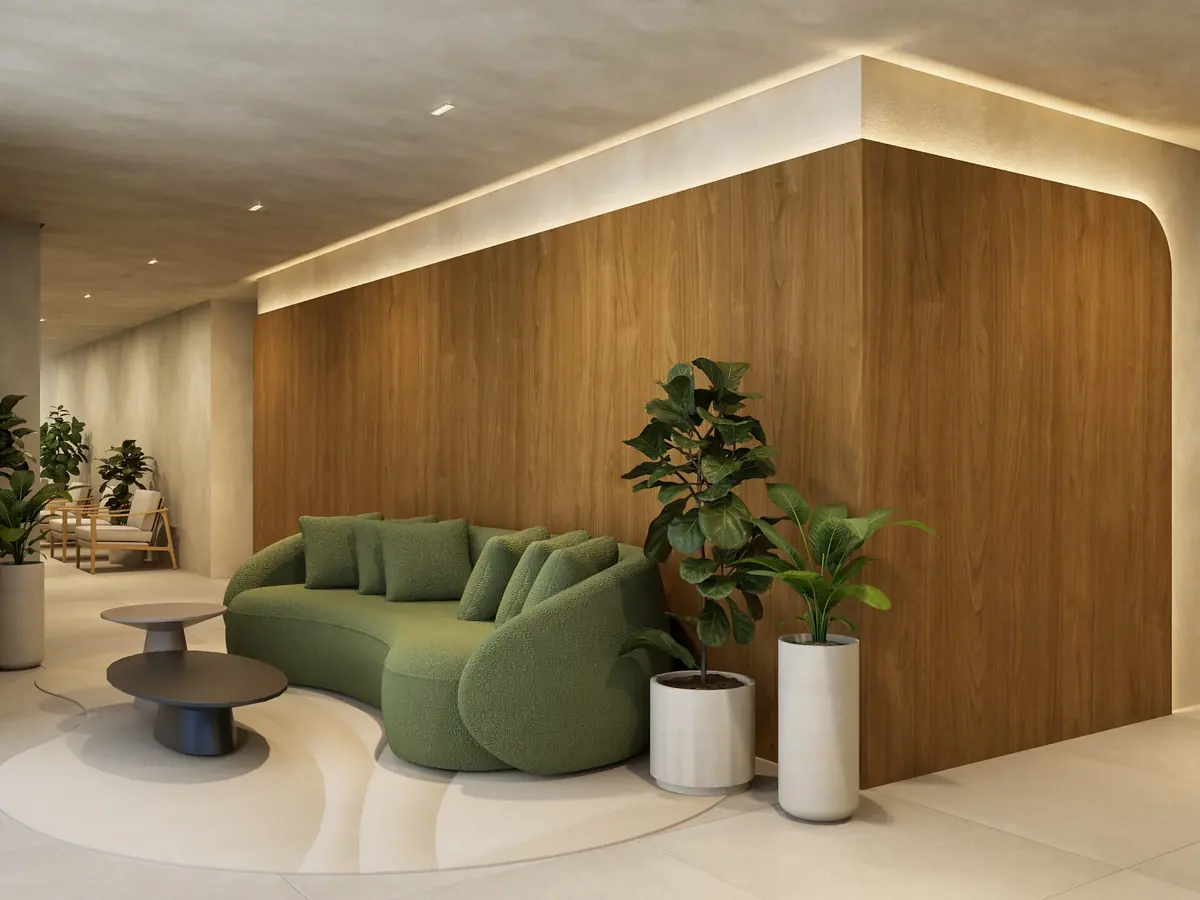Hall de entrada do Satus Home